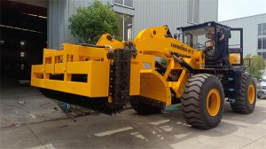 大型30/50裝載機破冰機試車